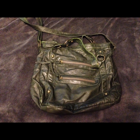 Dark green crossbody bag!