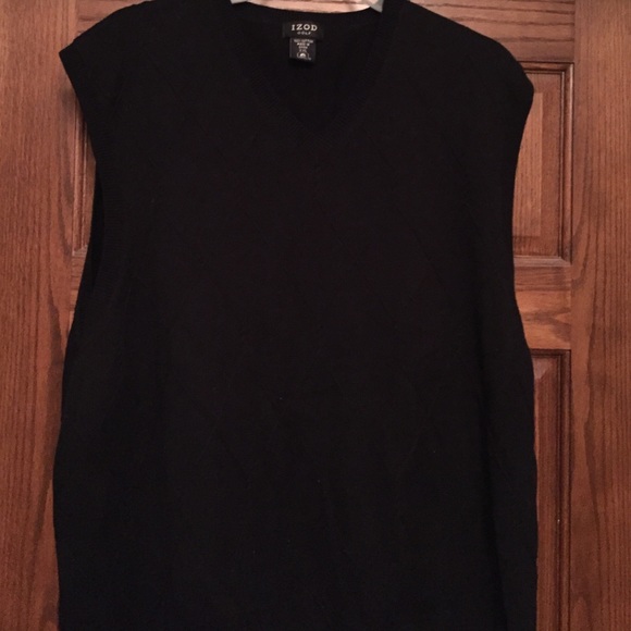 Mens izod golf sweater vest xxl