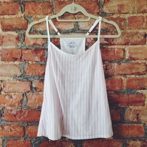 Racerback Pinstripe Tank