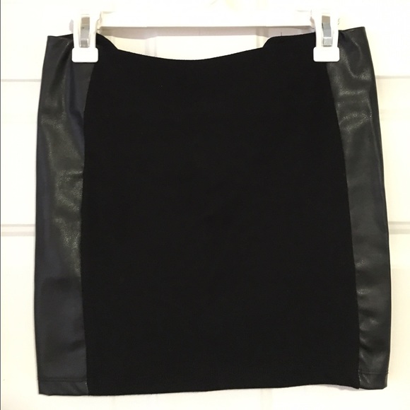 Black bandage skirt