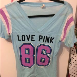 PINK "Love Pink" v-neck