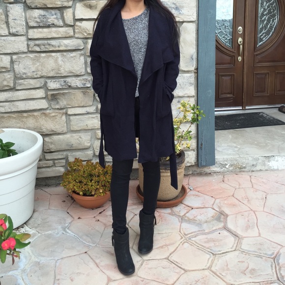 Zara long wool coat