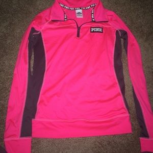Pink PINK ultimate half zip