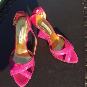 Pink Charles David heels