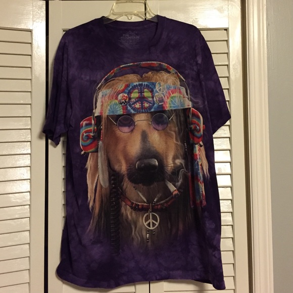 peace dog tshirt