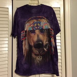 peace dog tshirt