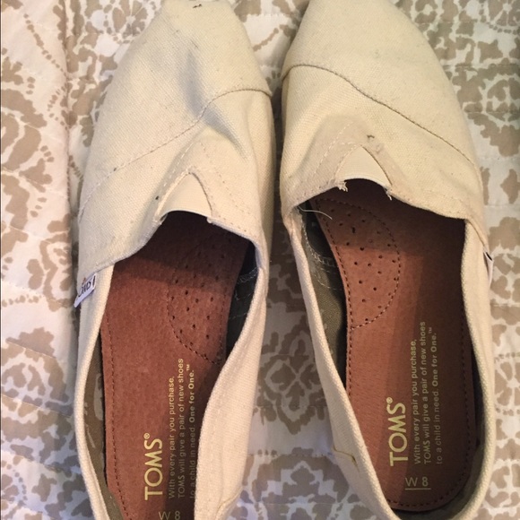 Worn once Toms