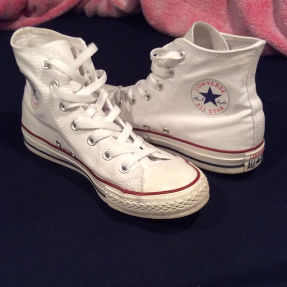 White high top converse