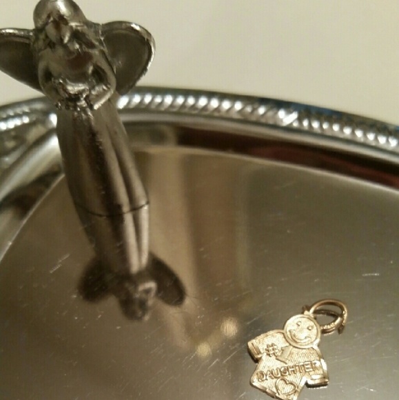 14kt Gold #1 Daughter Pendent