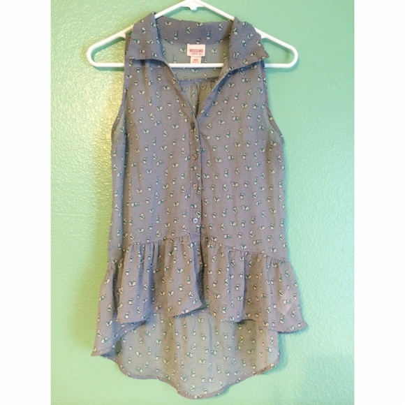 Collared bunny blouse 🐰