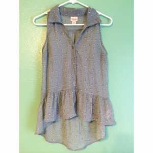 Collared bunny blouse 🐰