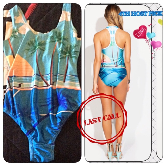 Boutique Other - 🆑 3D European Monokini Swimsuit. Gully Lined