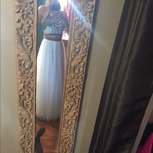 Sherri Hill Two Piece Halter Prom Dress 50075