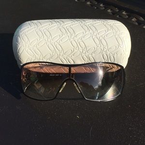 Black Oakley Dart Sunglasses