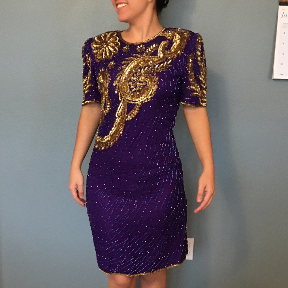 Vintage Laurence Kazar dress 🎀Prices negotiable🎀