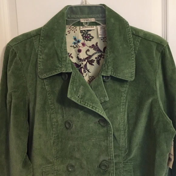 St. John's Bay Jackets & Blazers - NWT Stretch Cord Jacket.
