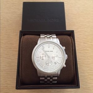 Michael Kors Men's Stainless Steel Silver Watch