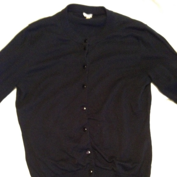 EUC small jcrew black cardigan