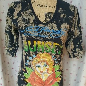 ED HARDY t shirt M