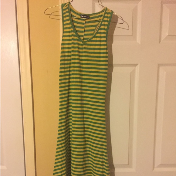 lime green tank dress Dresses | Greenyellow Hilo SCH006661_BL