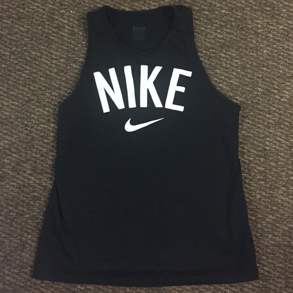Black Nike Dri-Fit tank