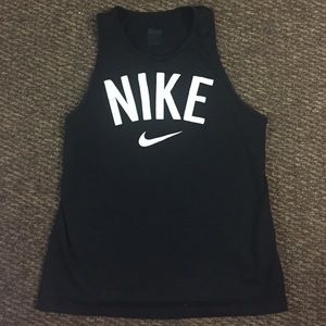 Black Nike Dri-Fit tank