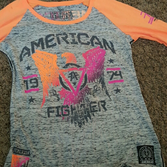 American fighter shirt