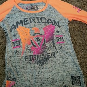 American fighter shirt