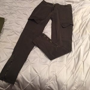 Olive green pants