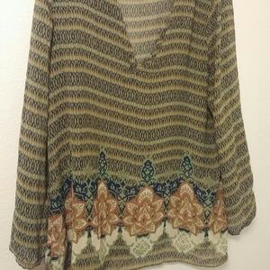 Ann Taylor Lotus shirt