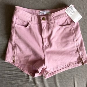 American Apparel Stretch Twill High-Waist short