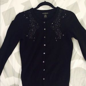 Lucky Brand black wool cardigan. Perfect condition