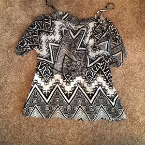 Off the shoulder tank top