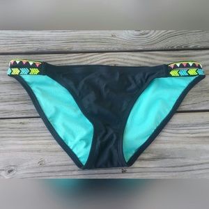 Black & Tribal Bikini Bottoms