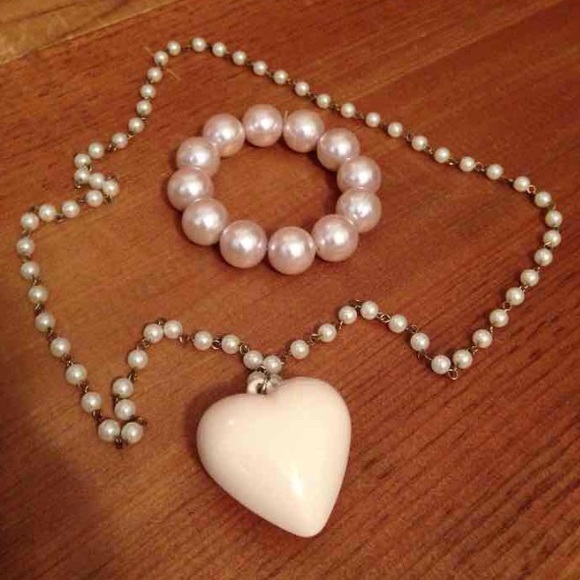 Pearl Heart Set