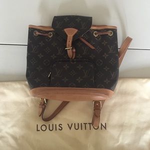 Louis Vuitton MM Montsouris backpack!
