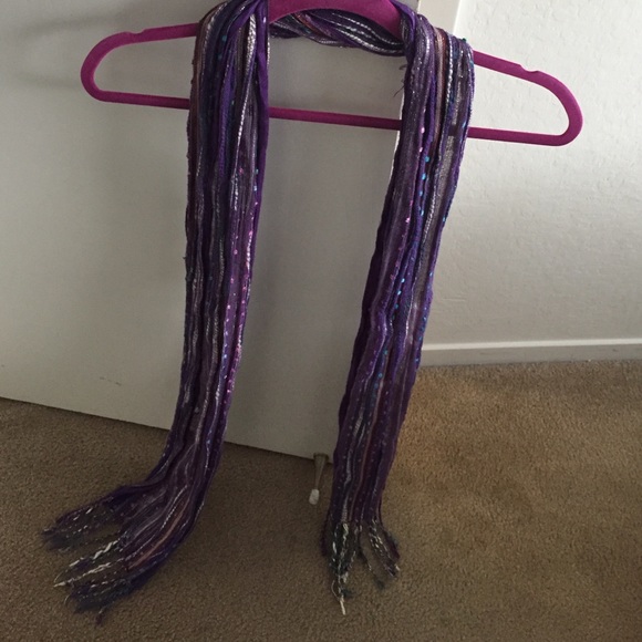 Purple Multi Color scarf
