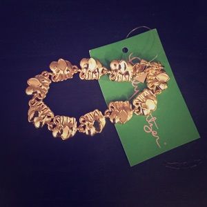 BNWT Lilly Pulitzer Elephant Bracelet