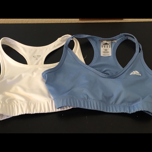 2 Sports Bra Lot Adidas Champion Medium