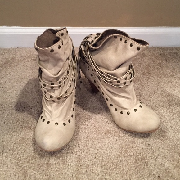 NWT - Cream Booties!!