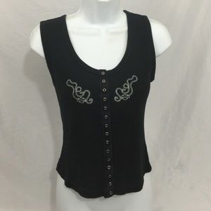 Black Harley Davidson Tank Top