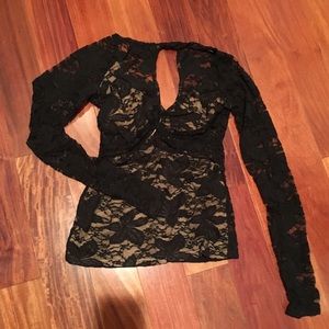 Cachet lace top