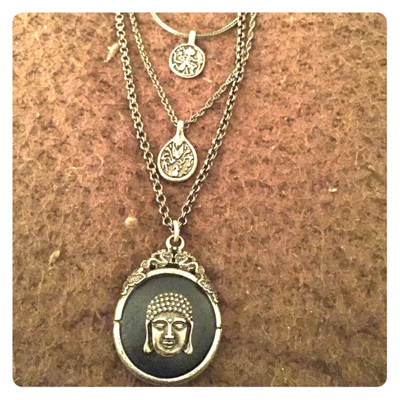 Lucky Brand Buddha necklace
