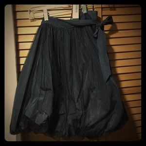 Tulle & Taffeta Bubble Skirt