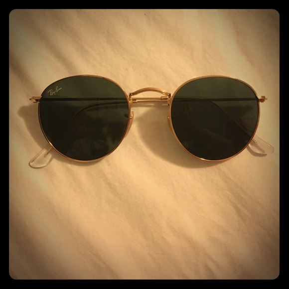 Round Rayban metal classics
