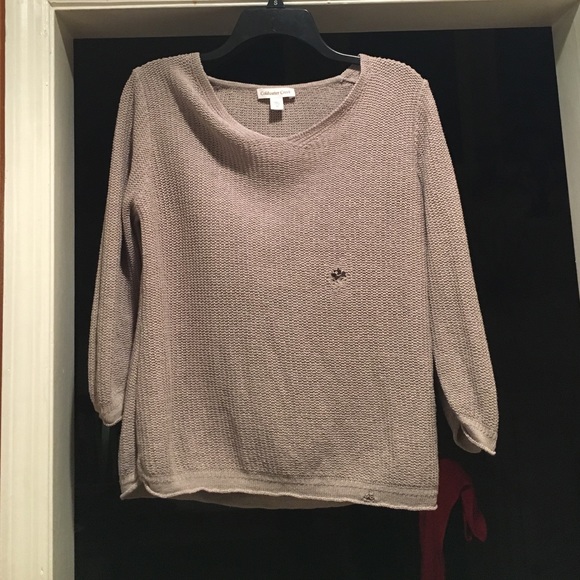 Tan sweater