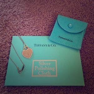 Tiffany's heart necklace
