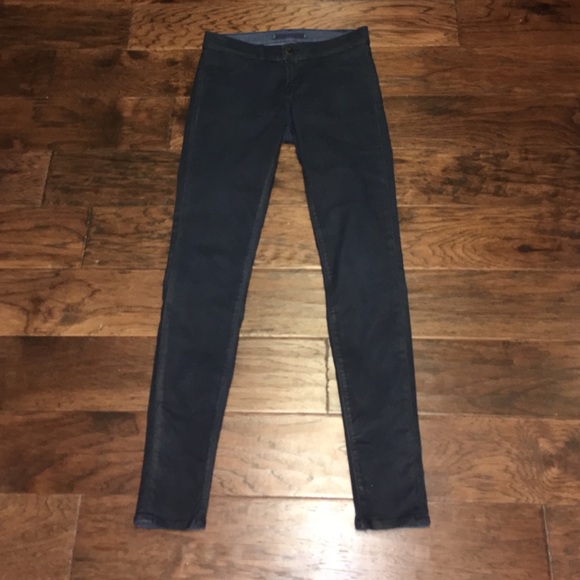 J brand size 26 coated denim leggings