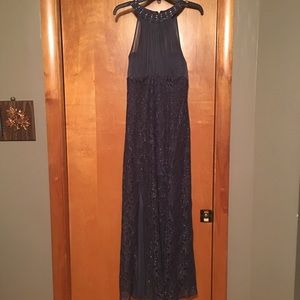 Grey sparkly lace dress!