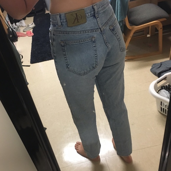 Calvin Klein high waisted vintage jeans